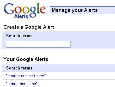 Google Alert