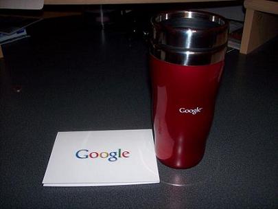 Google travel mug